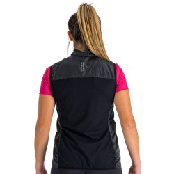 легкая женская безрукавка Sportful Cardio W Vest чёрная